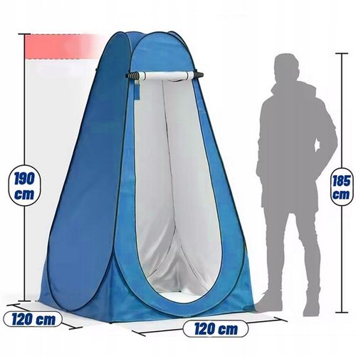 Namiot na Prysznic Przebieralnia Toaleta WC Przenośna Plażowy Kempingowy na Arena.pl