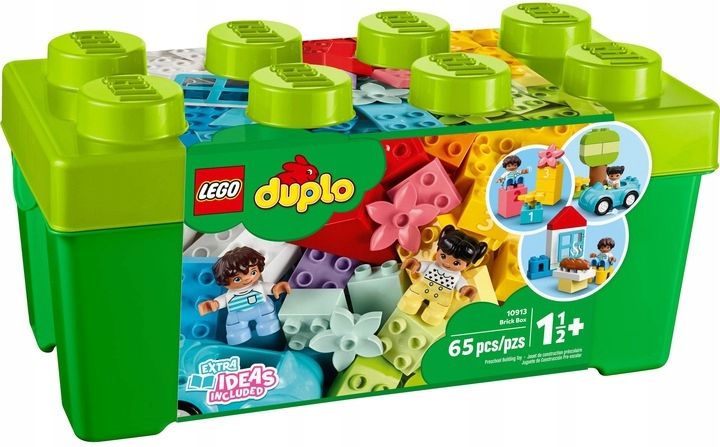 LEGO DUPLO 10913 Skrzynka klocków Pudełko KLOCEK + Torba LEGO na prezent zdjęcie 3