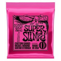 Struny do Gitary Elektrycznej Ernie Ball 2223 Super Slinky