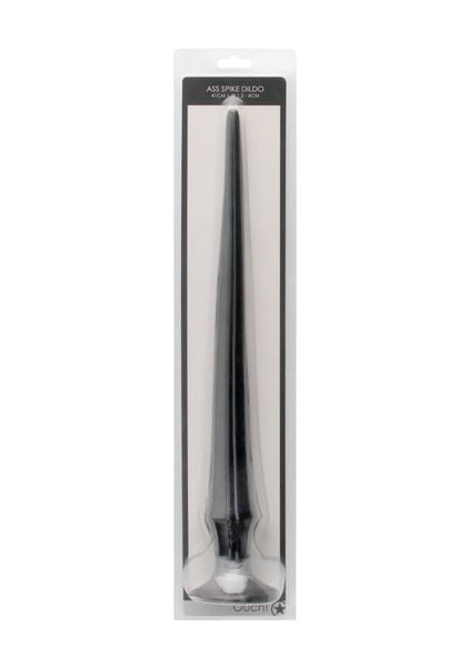 Ass Spike Dildo - 42 Cm - Black, Długa Sonda zdjęcie 1