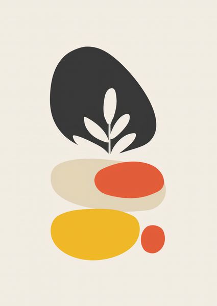 Plakat 29,7x42cm Botaniczna Spójność zdjęcie 1