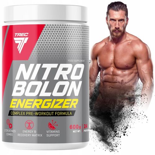 TREC odżywka NITROBOLON ENERGIZER 600g POMPA STACK na Arena.pl