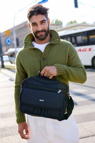 duża torba męska z trwałej codury - peterson na Arena.pl