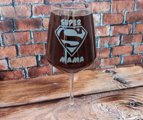 MEGA Kieliszek do wina XXL 530ml Grawer na PREZENT na Ślub Rocznię Urodziny na Arena.pl