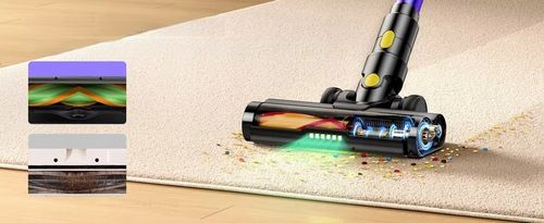 Odkurzacz pionowy Laresar X11 fioletowy na Arena.pl