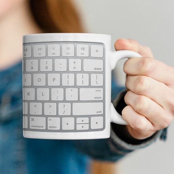 Kubek dla informatyka - klawiatura Apple zdjęcie 1
