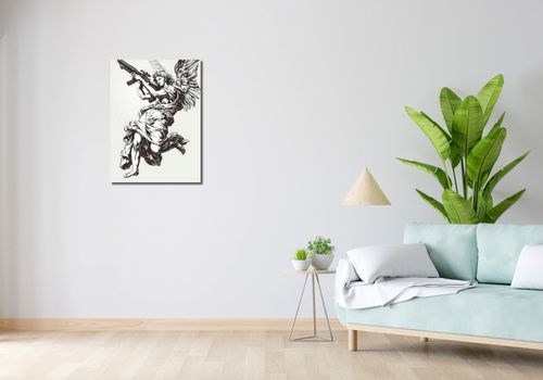 Obraz 50x70cm Anioł Wojny na Arena.pl