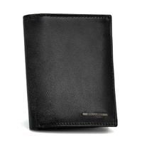 duży portfel portfel męski skórzany bellugio - czarny
