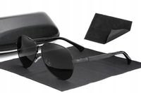 E48 OKULARY POLARYZACYJNE PILOTKI AVIATOR SPORT