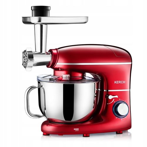 ROBOT KUCHENNY PLANETARNY MIKSER Z MISĄ KERCH ROTARY 4000W RED 6,2L na Arena.pl