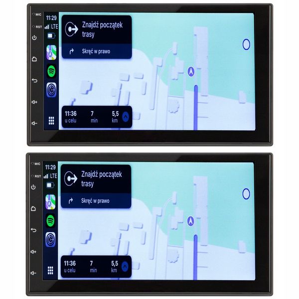 RADIO SAMOCHODOWE 2 DIN WiFi GPS ANDROID AUTO BLUETOOTH USB RDS zdjęcie 7