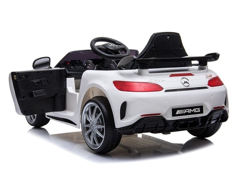 Auto na Akumulator Mercedes GTR Biały zdjęcie 6