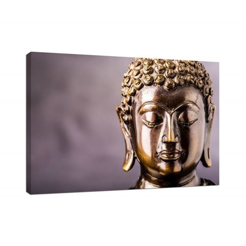 Obraz na płótnie - Canvas, Miedziany Budda 50x40 na Arena.pl