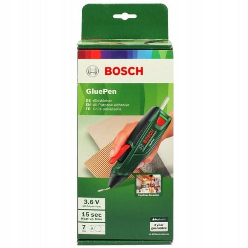 PISTOLET DO KLEJU NA GORĄCO BOSCH GLUEPEN + KLEJ na Arena.pl