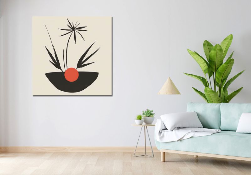 Obraz 100x100cm Esencja Wzrostu zdjęcie 2