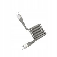 Kabel Momax USB typ C - USB typ C 2 m beżowy