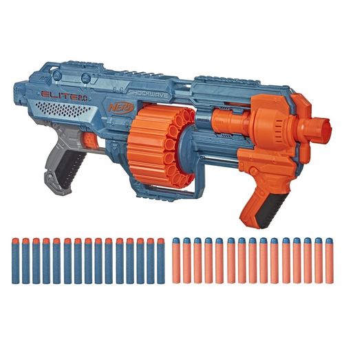 PISTOLET NERF KARABIN ELITE 2.0 KARABIN SHOCKWAVE RD-15 E9527 + 30 STRZAŁEK na Arena.pl