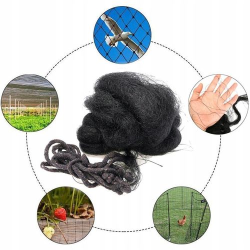 OCHRONNA SIATKA NA PTAKI GOŁĘBIE 10X10M MOCNA PRZECIW PTAKOM SZPAKOM na Arena.pl