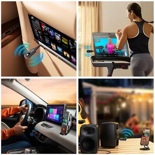 Transmiter odbiornik nadajnik BLUETOOTH 2w1 AUX Minijack 3,5 mm TX RX na Arena.pl