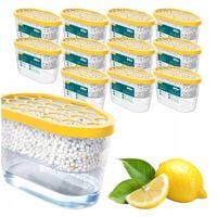 12x Pochłaniacz wilgoci osuszacz powietrza na wilgoć cytrynowy 600ml Sillar