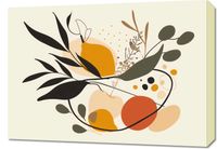 Obraz 70x50cm Botaniczny Wir