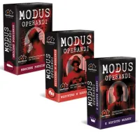 MODUS OPERANDI Zestaw gier KRYMINALNA detektyw PREZENT na DZIEŃ KOBIET