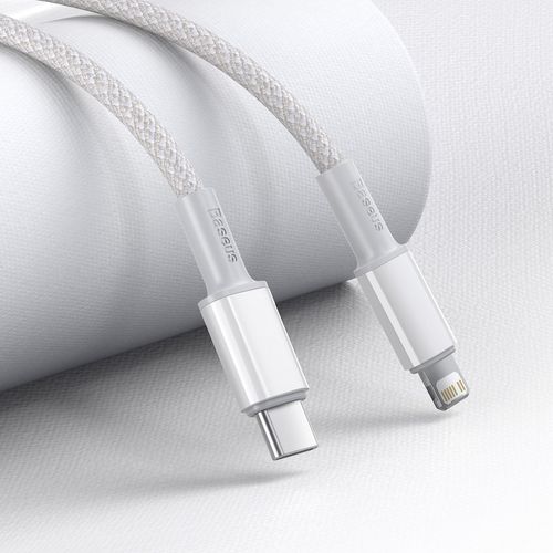 kabel usb-c do lightning baseus high density braided, 20w, pd, 2m na Arena.pl