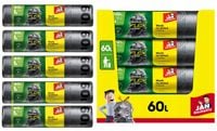 jan niezbędny worki ld magnum flex taśma 60l 10szt. - 5 op.
