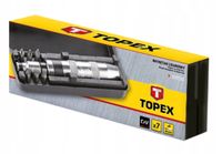 Wkrętak udarowy, zestaw 7 szt. TOPEX 39D556