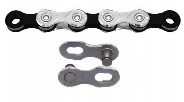 Łańcuch rowerowy KMC X10, 10rz 120 ogniw zdjęcie 2