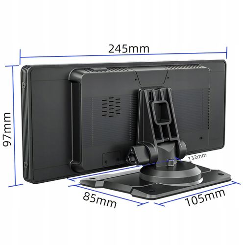 QIKtech Radio Samochodowe Bluetooth Android Auto CarPlay 9,3" USB SD AUX na Arena.pl