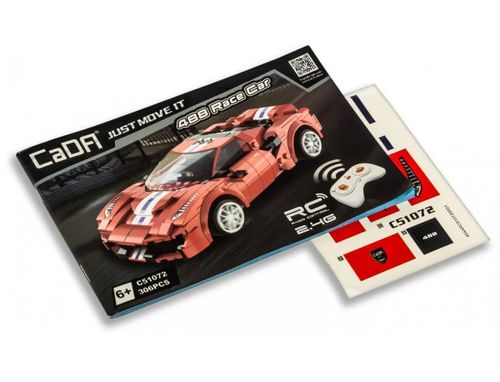 Klocki cada samochód sportowy C51072W 306 elementów na Arena.pl