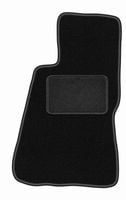 Dywanik kierowcy welurowy czarny Smart Roadster 2002-2005