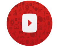 Opłatek na tort You Tube