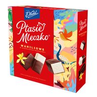 Ptasie mleczko waniliowe w czekoladzie deserowej E.Wedel 340 g