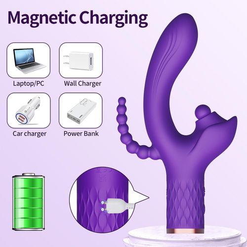 Wibrator - Patty, 7 vibration functions, 7 ball tapping, USB na Arena.pl