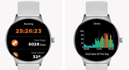 Smartwatch V85 AMOLED - iOS + Android - CZARNY na Arena.pl