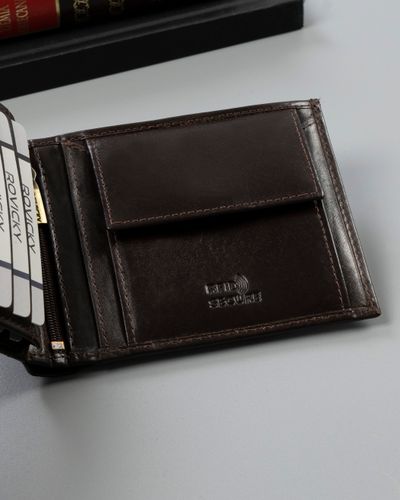 portfel męski skórzany n01-rvt-3173 d.brown na Arena.pl