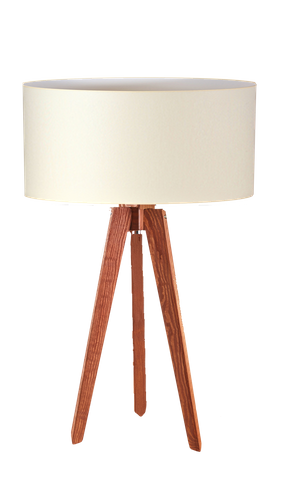 Stojąca lampka SABA E27 mahoń na Arena.pl