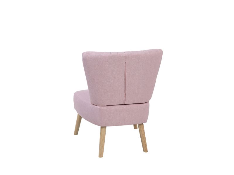 Fotel różowy VAASA zdjęcie 5