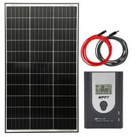 ZESTAW FOTOWOLTAICZNY 180W SOLARNY MPPT KAMPER ŁÓDŹ JACHT MAXX