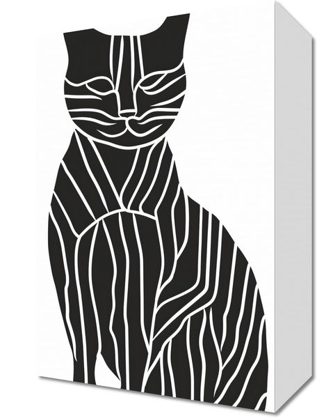 Obraz 20x30cm Zebra w Kocim Ciele zdjęcie 1