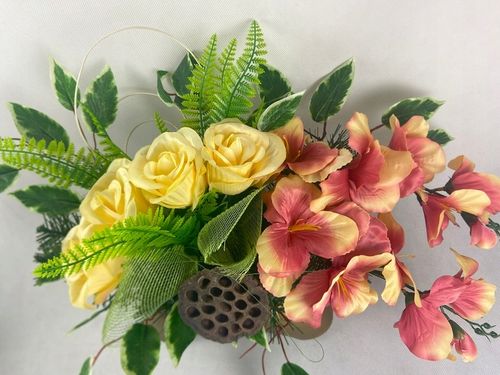 Stroik na cmentarz GRÓB kompozycja ZESTAW flakon na Arena.pl