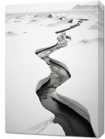 Obraz 50x70cm Szczeliny Mrozu