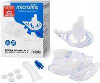 MICROLIFE Zestaw uniwersalny do nebulizacji maska dla DZIECI i DOROSŁYCH