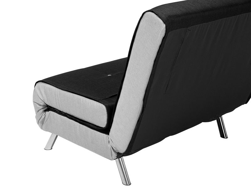 Sofa rozkładana czarna FARRIS zdjęcie 5