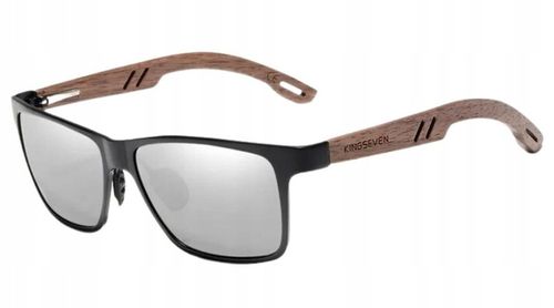 OKULARY PRZECIWSŁONECZNE MĘSKIE KINGSEVEN POLARYZACJA UV400 ZESTAW + ETUI na Arena.pl