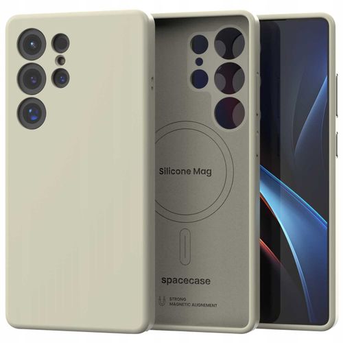 Spacecase Silicone Mag Galaxy S25 Ultra Beige na Arena.pl
