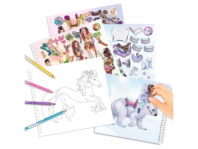 TOP MODEL ICEWORLD KOLOROWANKA 12072 zdjęcie 4