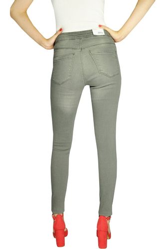 Forever21 Grafitowe Jeansy z Dziurami - 40 / L na Arena.pl